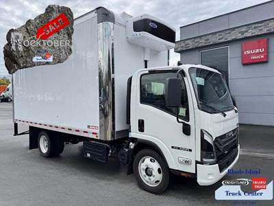 2025 Isuzu NRR 16' Reefer Box Truck. 150 W/B, 19,500 GVW 215HP Diesel. Rocktober!