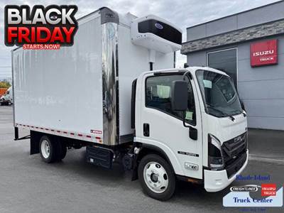 2025 Isuzu NRR 16' Reefer Box Truck. 150 W/B, 19,500 GVW 215HP Diesel.