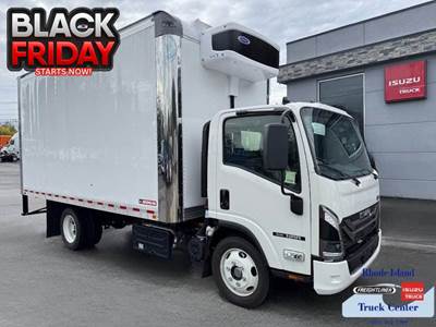 2025 Isuzu NRR 16' Reefer Box Truck. 150 W/B, 19,500 GVW 215HP Diesel.