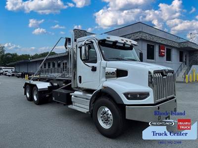 2025 Western Star 47X Roll Off Truck 230" W/B, 66,000 GVW, Cummins X12 455HP Engine. Allison 4500 RDS.