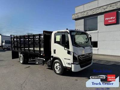 2025 Isuzu NPR-HD 16' Stake Body 150" W/B, 14,500 GVW, DIESEL.
