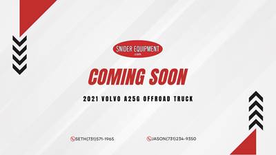 Volvo A25G Articulated Truck