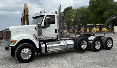 International HX Tri Axle Day Cab Truck - Cummins 605HP, 18 Speed Manual
