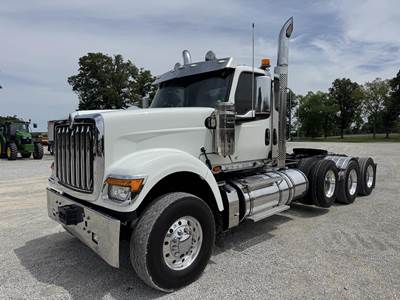 International HX Tri Axle Day Cab Truck - Cummins 605HP, 18 Speed Manual