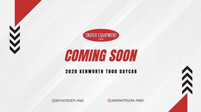 Kenworth T800 Day Cab Truck - Paccar 455HP, 10 Speed Manual