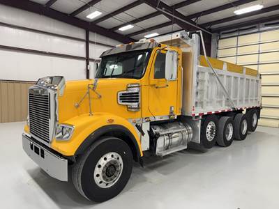 Freightliner Coronado 122 SD Quad Axle Dump Truck - Detroit 505HP, 6 Speed Allison Rds Automatic, 20' Dump