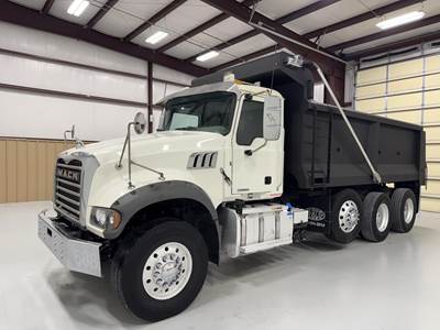 Mack Granite 84FR Tri Axle Dump Truck - MP7 425HP, 6 Speed Allison Rds Automatic