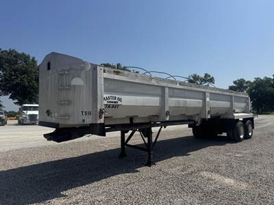 BRIDGEMASTER End Dump Trailer - Aluminum