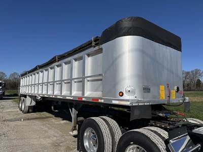 MONTONE End Dump Trailer - Tandem Axle, Aluminum, Air Ride