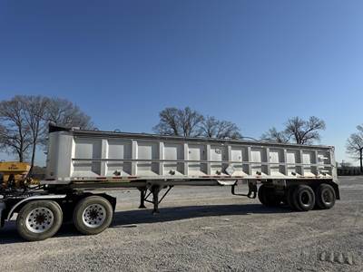 USTS 39 ft End Dump Trailer - Tandem Axle, Aluminum, Spring