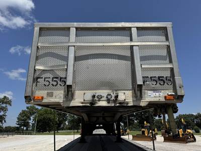East 48x102 Aluminum Flatbed Trailer - Air Ride, Spread Axle