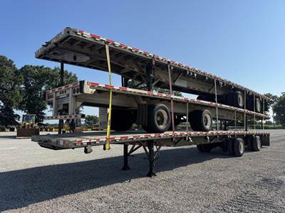 Reitnouer MaxMiser 53ft Aluminum Flatbed Trailer - Air Ride, Fixed Axle