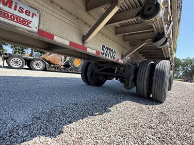 Reitnouer MaxMiser 53x102 Aluminum Flatbed Trailer - Air Ride, Fixed Spread Axle