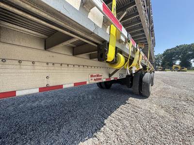 Reitnouer MaxMiser 53x102 Aluminum Flatbed Trailer - Air Ride, Fixed Spread Axle