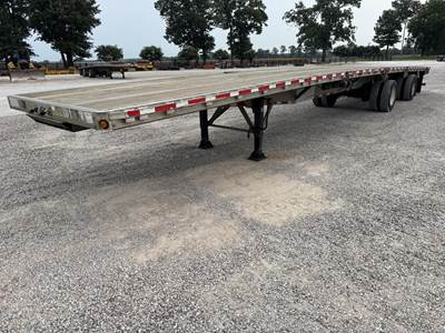 Reitnouer MaxMiser 53x102 Aluminum Flatbed Trailer - Air Ride, Fixed Spread Axle