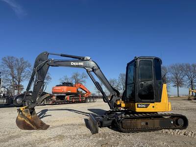 John Deere 50G Mini Excavator