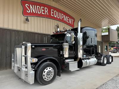 Peterbilt 389 Sleeper Semi Truck - Mid Roof Sleeper, Cummins 565HP, 18 Speed Automatic