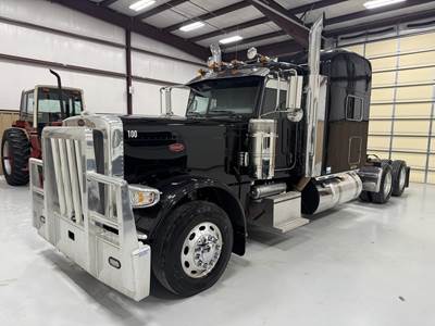 Peterbilt 389 Sleeper Semi Truck - Mid Roof Sleeper, Cummins 565HP, 18 Speed Automatic