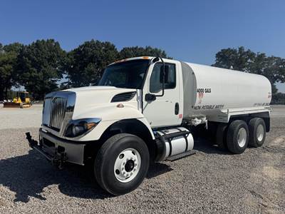 International HV 4000 Gallon Water Truck - Cummins, Automatic