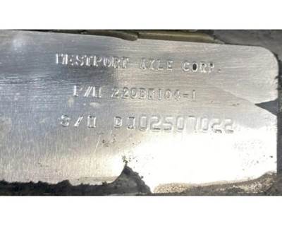 Peterbilt Front Axle Assembly for a Peterbilt 320