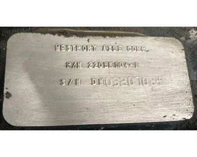 Peterbilt 320 Front Axle Assembly