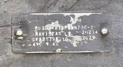 Meritor-Rockwell MD2014X Front Axle Housing for a International RH613