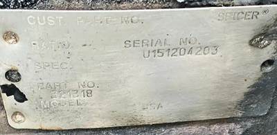 Eaton RSP40 Rear Axle Housing