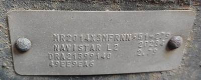 Meritor-Rockwell MR2014X Rear Axle Housing for a International RH613