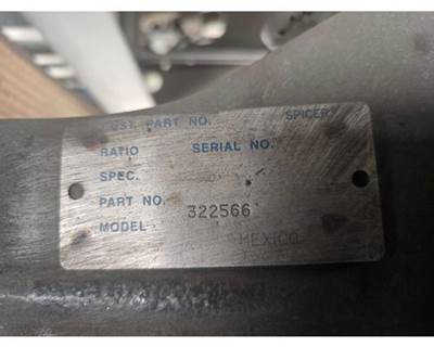 Spicer S130 Rear Axle Housing for a Workhorse W62