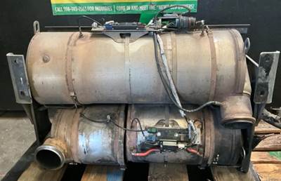 Cummins ISX15 DPF Assembly for a Kenworth T700
