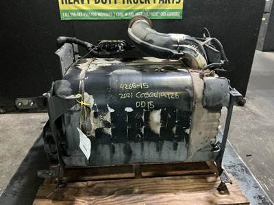 Detroit DD15 DPF Assembly for a Freightliner CASCADIA