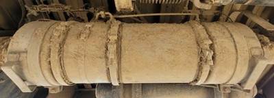 Freightliner MT45 DPF Assembly for a Freightliner MT45 Chassis