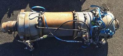 Freightliner MT55 DPF Assembly for a Freightliner MT55 Chassis