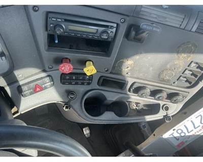 2012 Freightliner Cascadia 125 Center Dash Panel Trim with Cup Holders