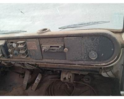 1983 International CO-1850B Right Side Dash Panel with Switches and Radio for International 1853