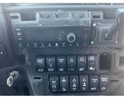 2021 International LT625 Center Dash Switch Panel, Two Rows, 12 Switches