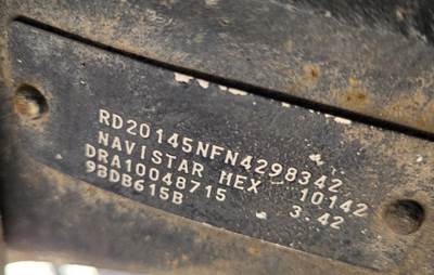 Meritor-Rockwell RD20145 Front Differential for a International Prostar