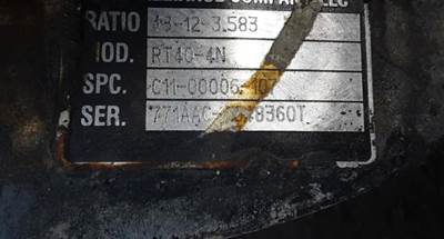 Axle Alliance RT40-4NR Rear Differential for a Freightliner COLUMBIA 120