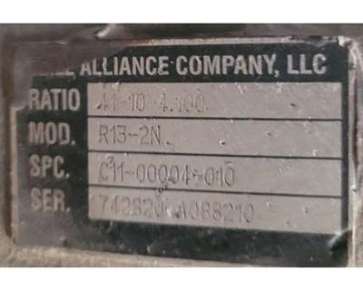 Axle Alliance RS13-2N Rear Differential for a Freightliner MT45 Chassis