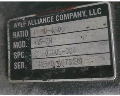 Axle Alliance RS15-2N Rear Differential for a Freightliner MT55 Chassis