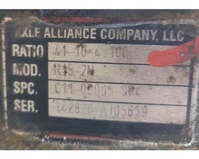 Axle Alliance RS15-2N Rear Differential for a Freightliner MT55 Chassis