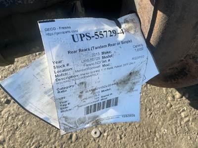 Meritor-Rockwell RS24160 Rear Differential for a Capacity TJ5000