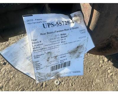 Meritor-Rockwell RS24160 Rear Differential for a Capacity TJ5000