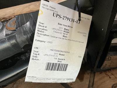 Kenworth T680 Right Door Mirror