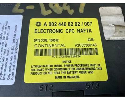 Freightliner Cascadia 125 Engine Control Module (ECM)