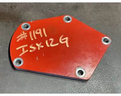 Cummins ISX12 G Rear Gear Cover Plate for Volvo VNL, Part # 4974958