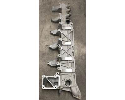 Detroit DD15 EGR Cooler Bracket / Water Manifold / Water Rail, Part # A4722030201