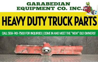 Cummins ISX Engine Oil Cooler for a Peterbilt 386