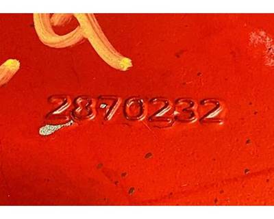 Cummins ISX12 G Engine Oil Cooler for a Volvo VNL