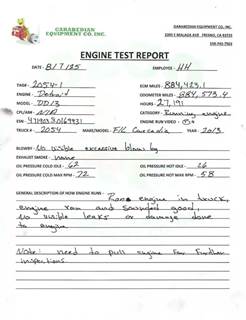 Detroit DD13 Engine for a Freightliner Cascadia 113